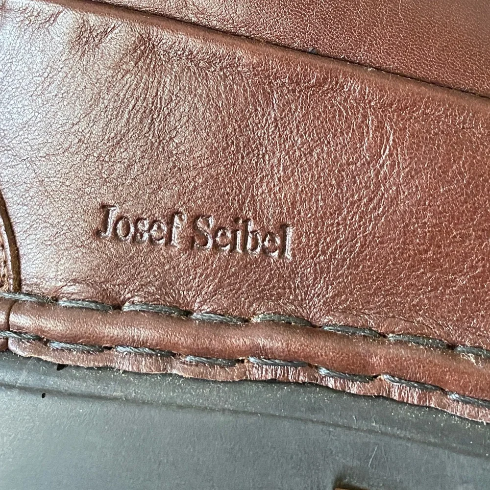 Josef Seibel Brown Leather Comfort Lace-Up Chukka Boots SZ 45 (11-11.5 US)